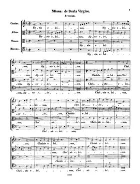 Missa de Beata Virgine