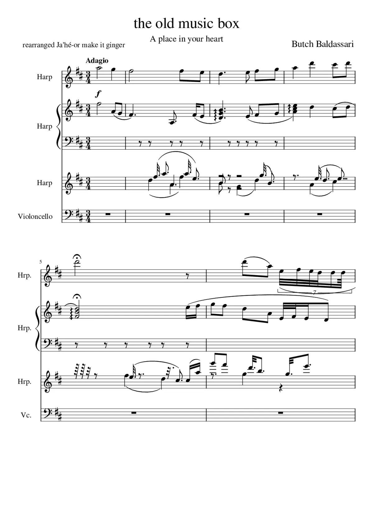 A place in your heart - Page 1