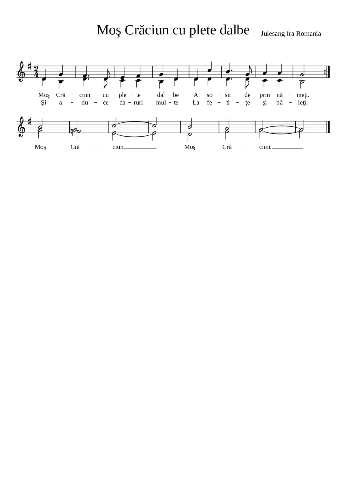 rânduri pentru moÅ crÄciun - Page 1