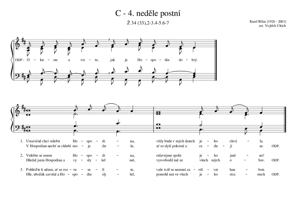 C - 4. neděle postní - Page 1
