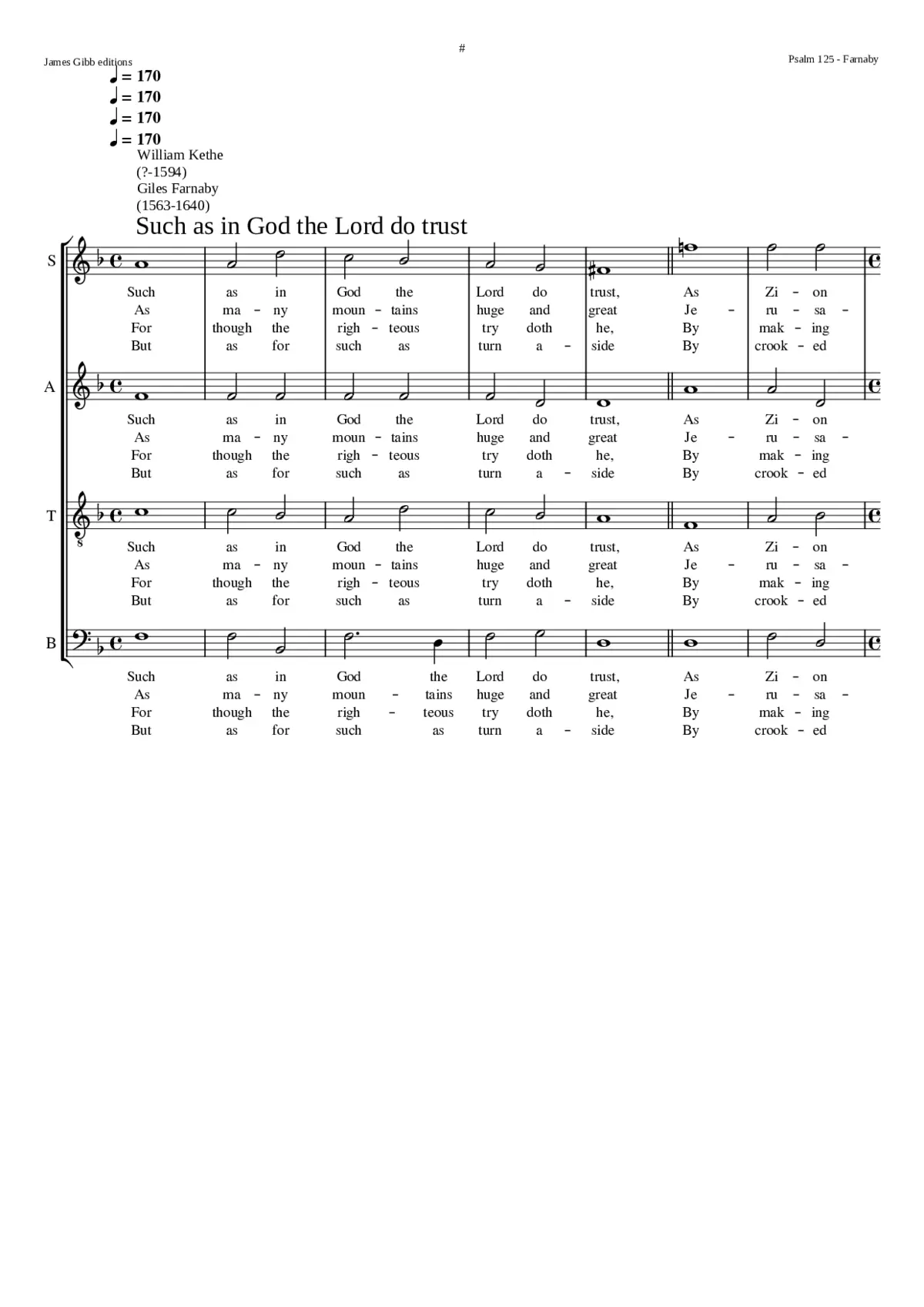 Such as in God the Lord do trust - Page 1