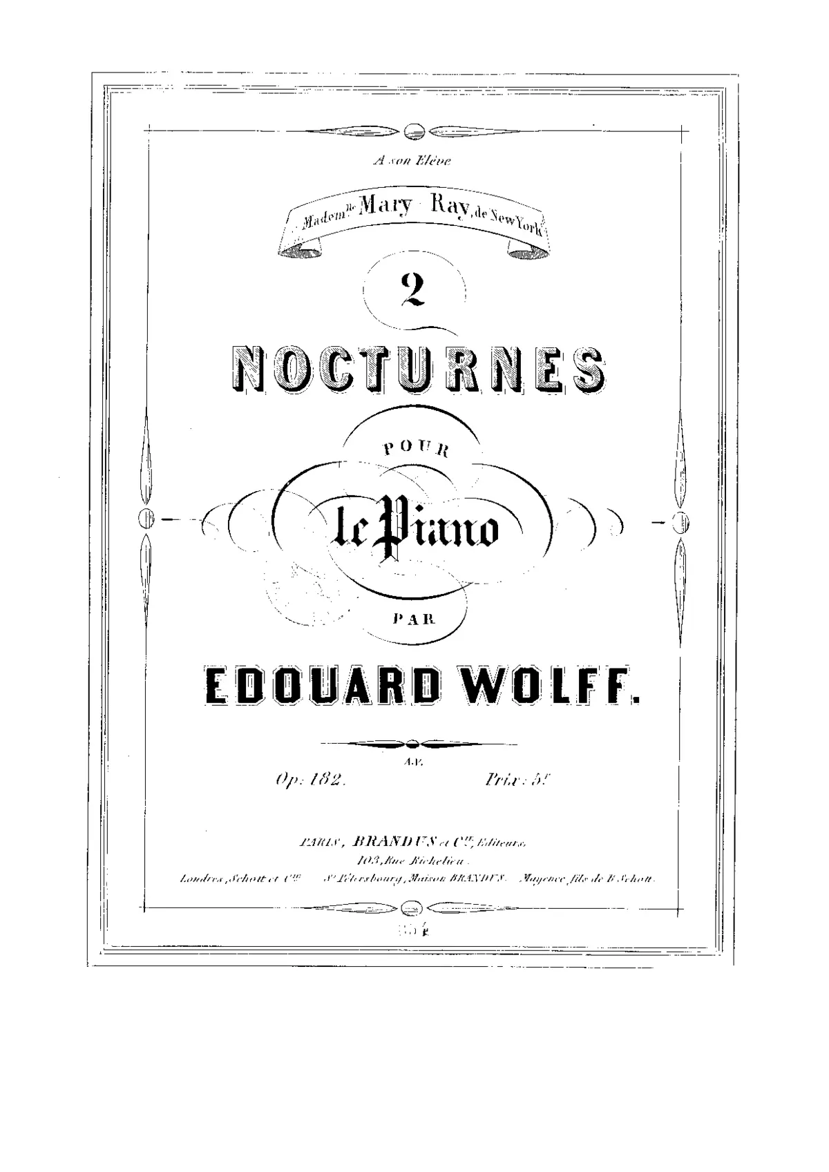 2 Nocturnes - Page 1