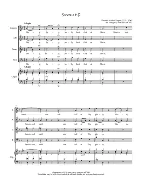 Sanctus in F