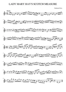 LADY MARY HAY'S SCOTCH MEASURE