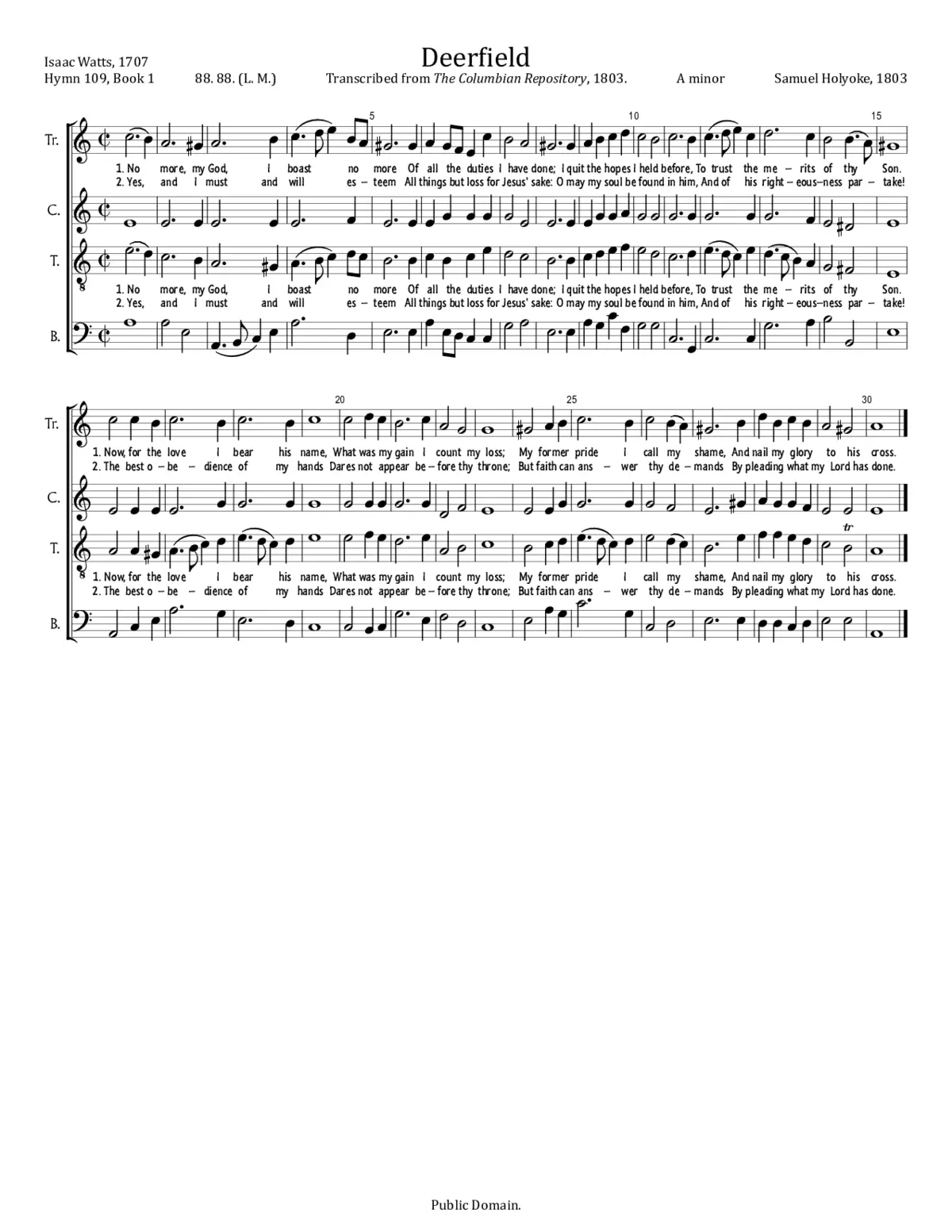 Deerfield - Page 1