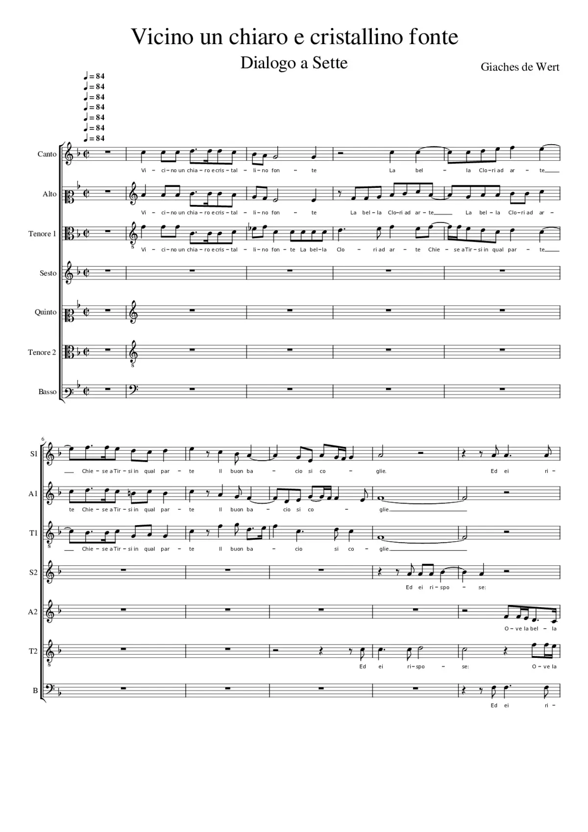 Vicino un chiaro e cristallino fonte - Page 1
