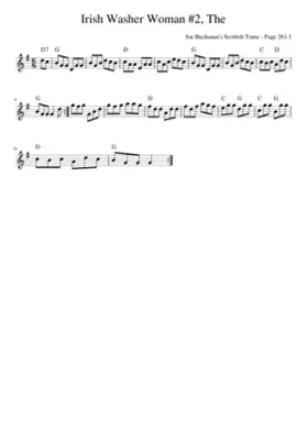 the irish washerwoman