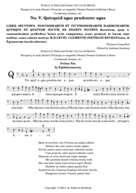 Quicquid agas, prudenter agas