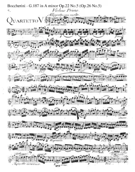 String Quartet in A minor