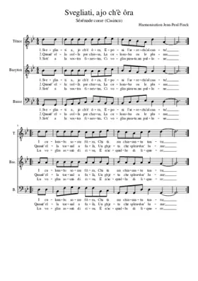 Svegliati ajo ch'è ôra