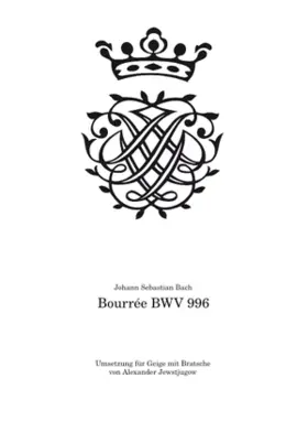 Lute Suite in E minor BWV 996