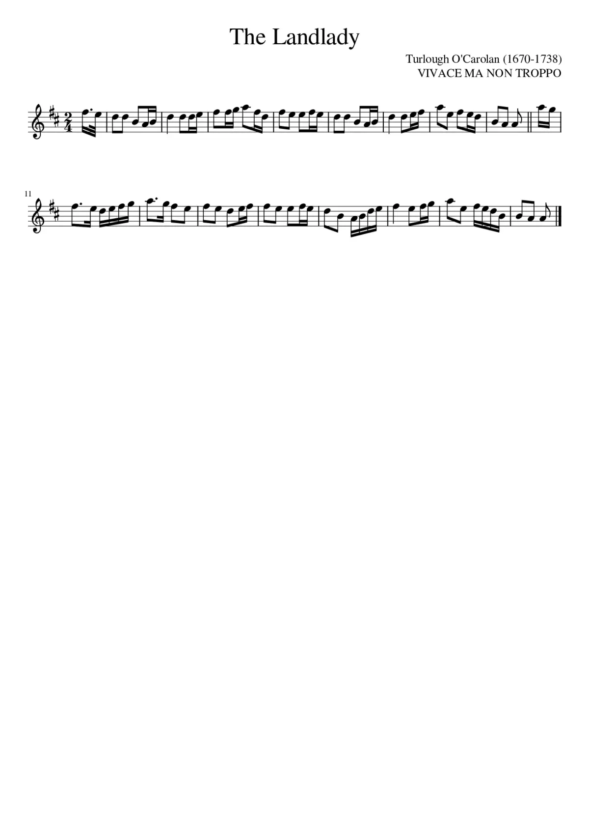 The Landlady - Page 1