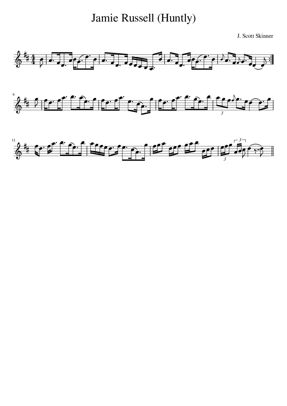 Jamie Russell (Huntly) - Page 1