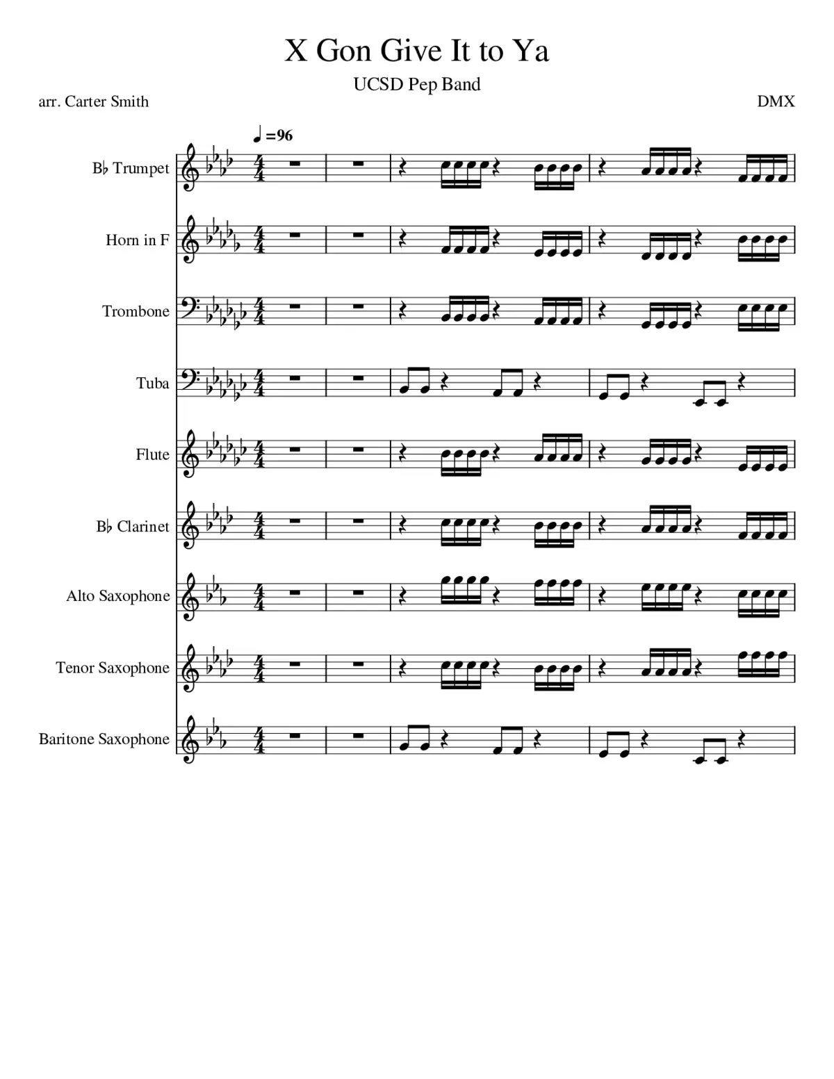 x gon give it to ya - Page 1