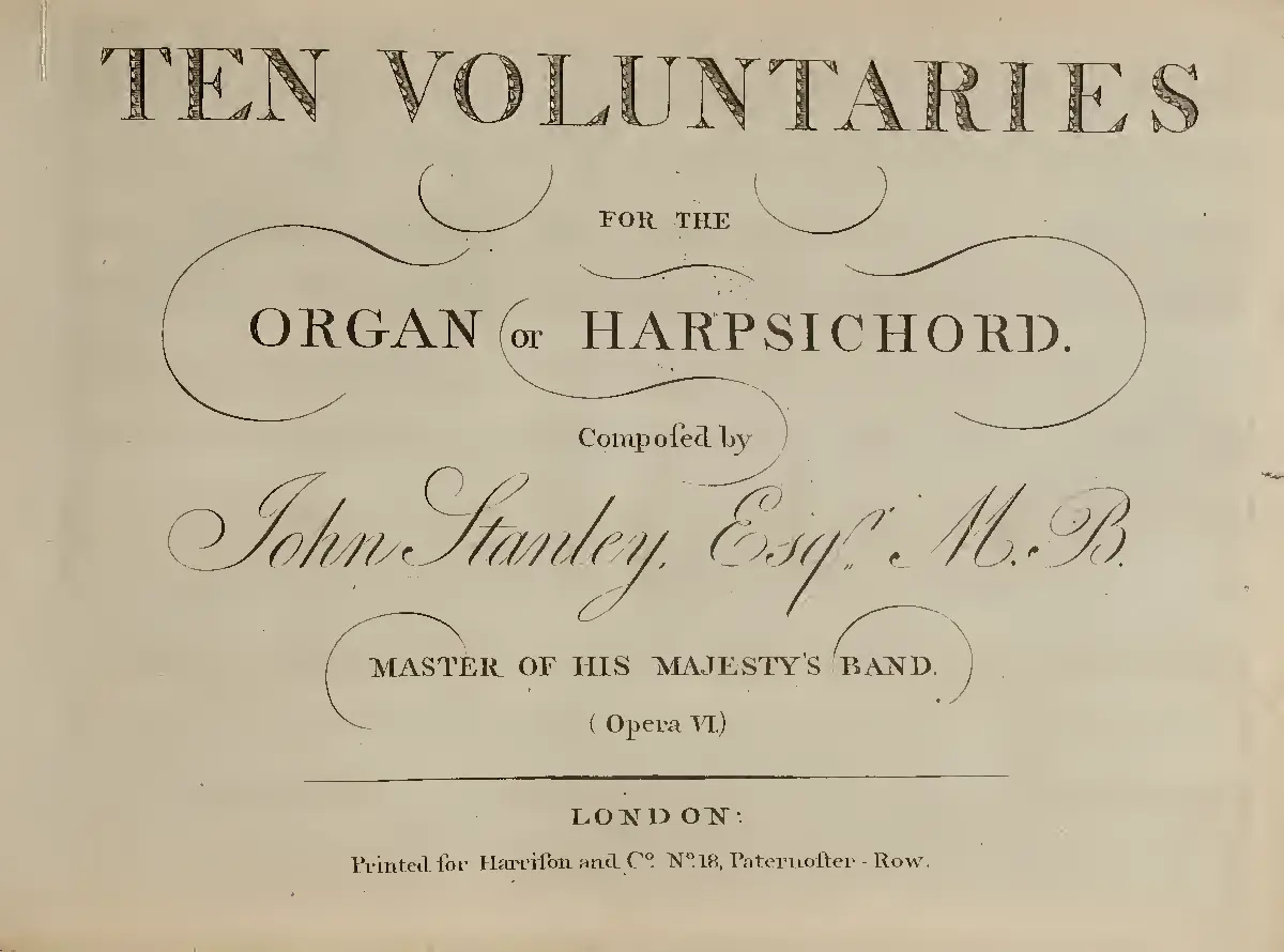 Voluntaries - Page 1