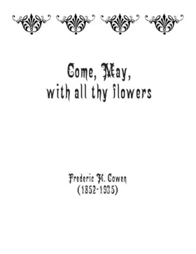 Come, May, with all thy flowers