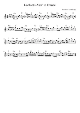 Lochiel's Awa' to France