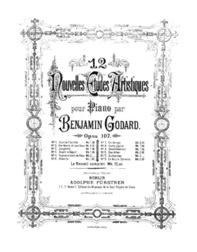 12 Nouvelles Étude Artistiques