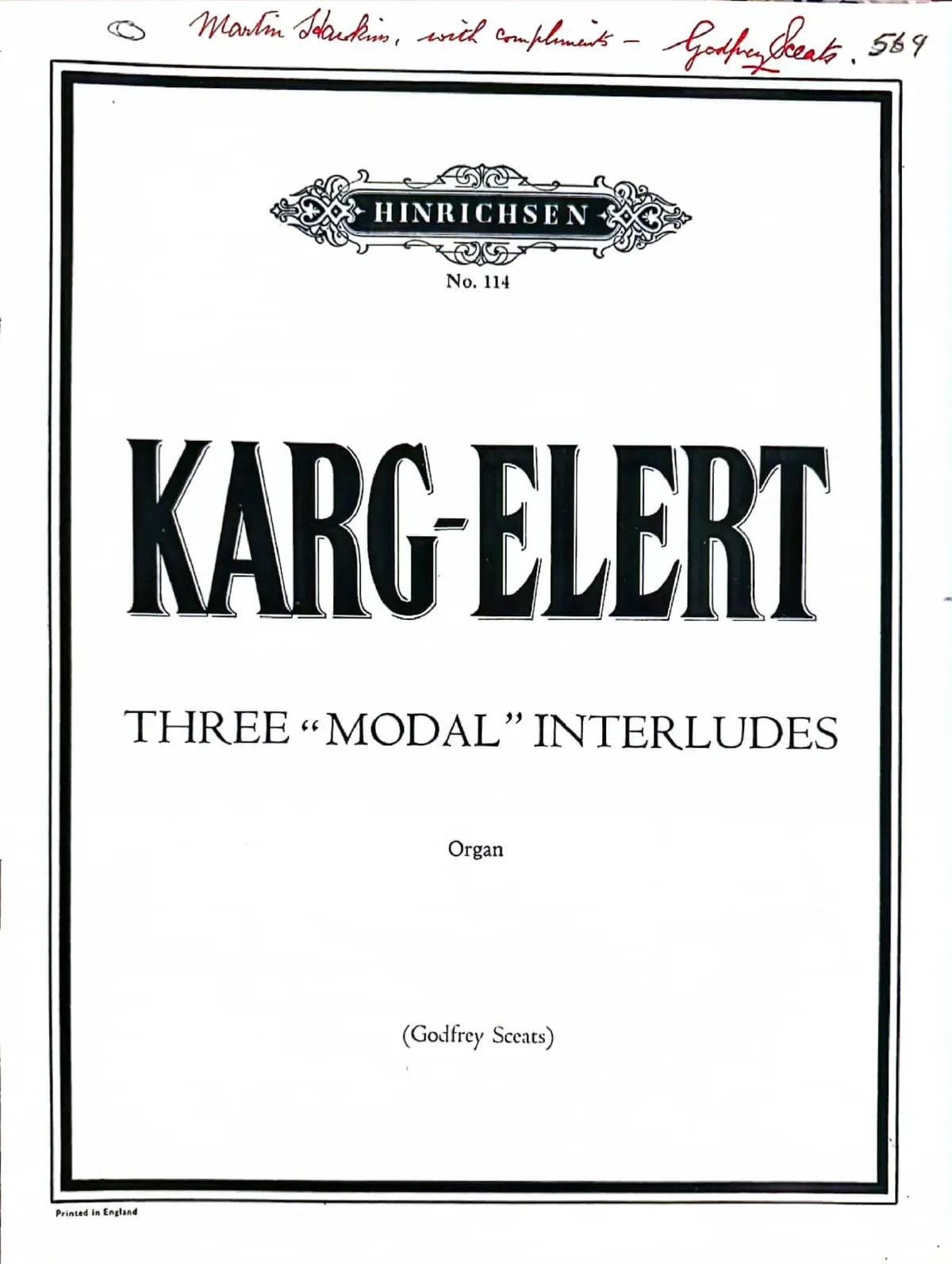 Three modal interludes - Page 1