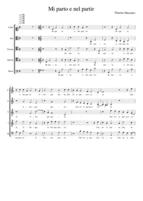 Mi parto e nel partir