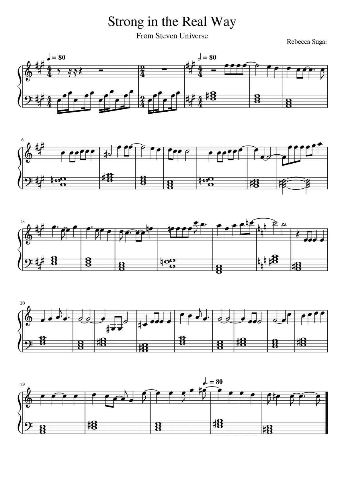 steven universe - strong in the real way - Page 1