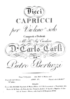 10 Caprices for Violin