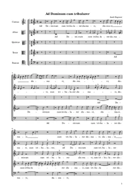 Ad Dominum cum tribularer