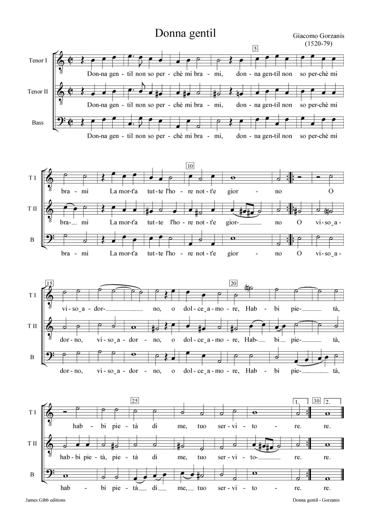 Donna gentil - Page 1
