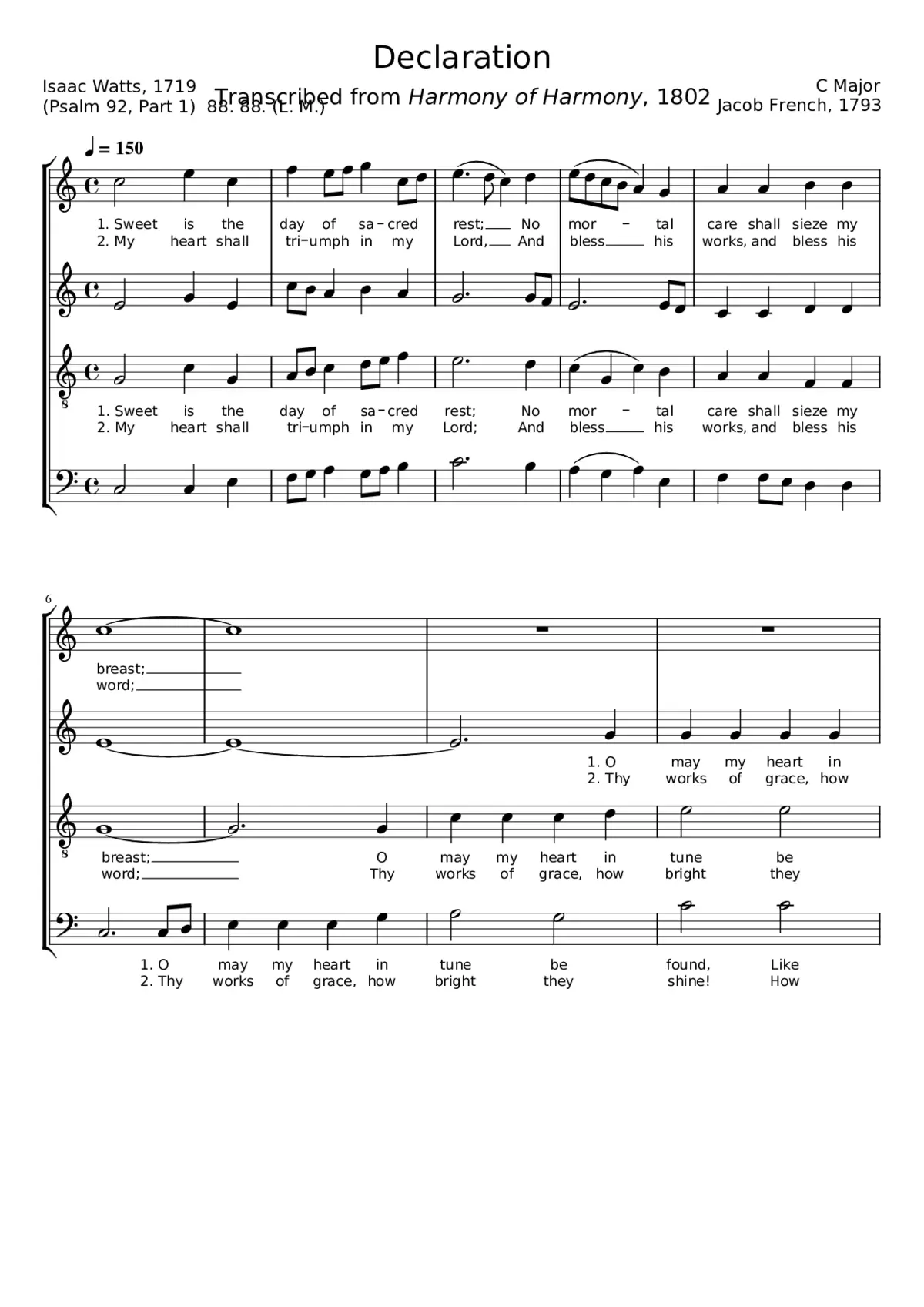 Declaration - Page 1