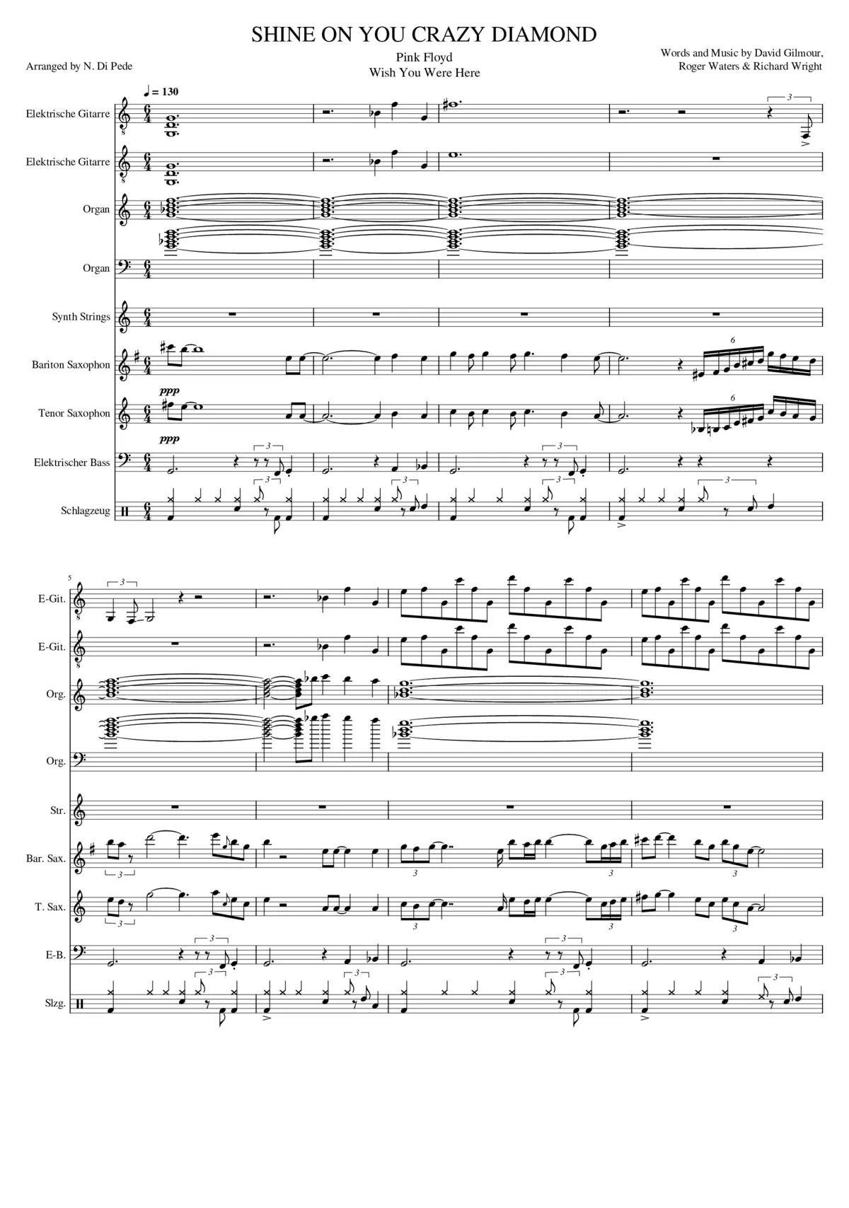 shine on you crazy diamond - Page 1