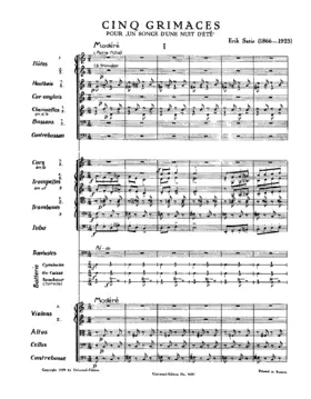 5 Grimaces pour Le songe d'une nuit d'été