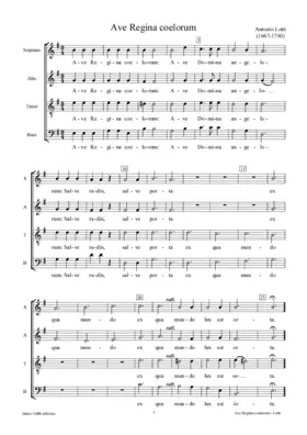 Ave Regina coelorum