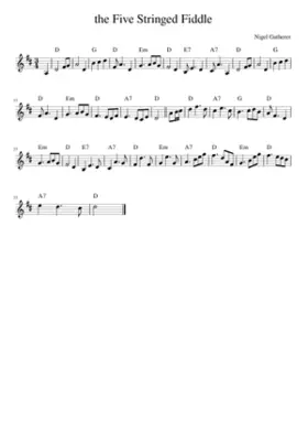 The Five Stringed Fiddle