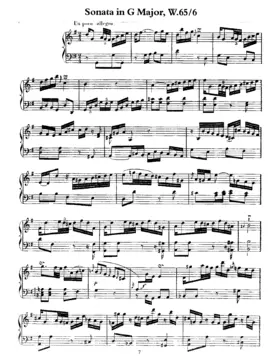 Keyboard Sonata in G major