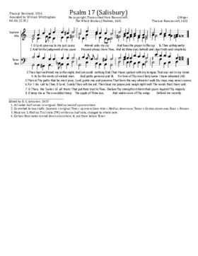 O Lord, give ear to my just cause