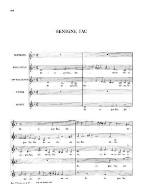 Benigne fac