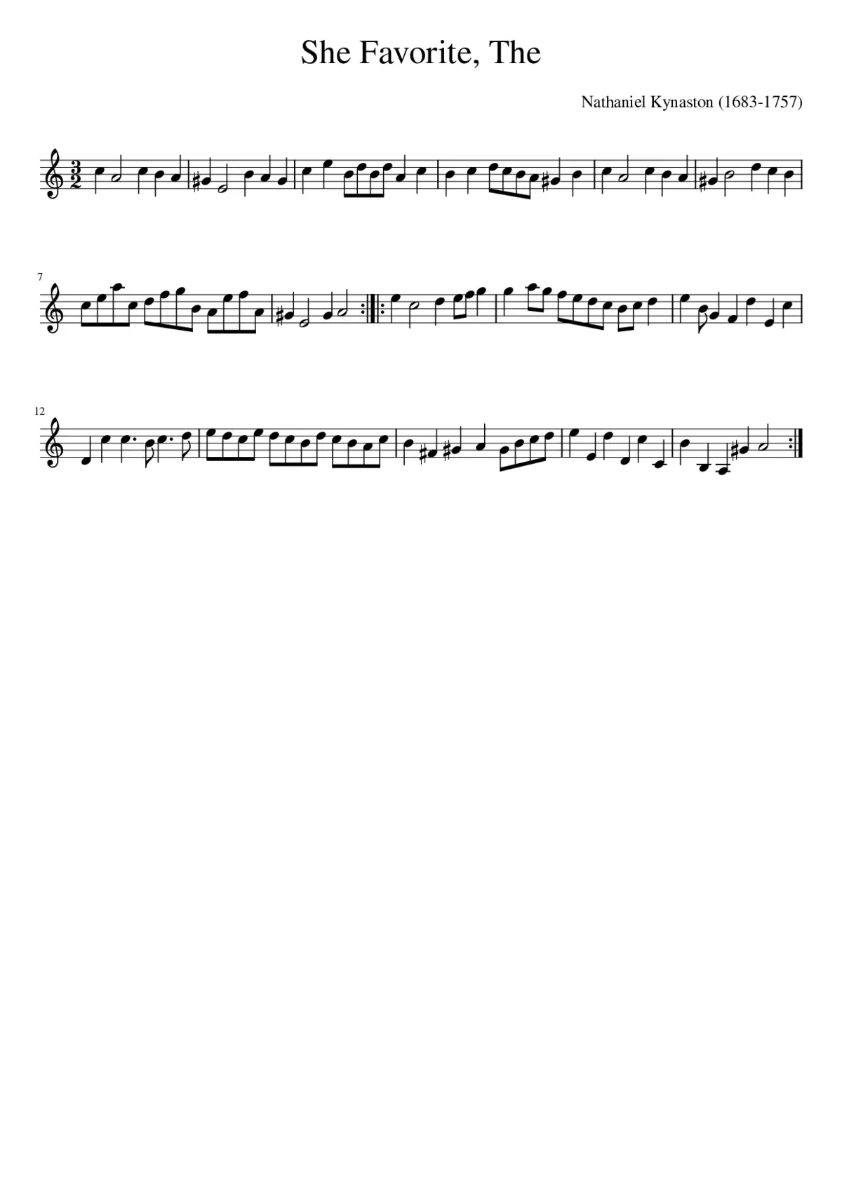 The She Favorite - Page 1