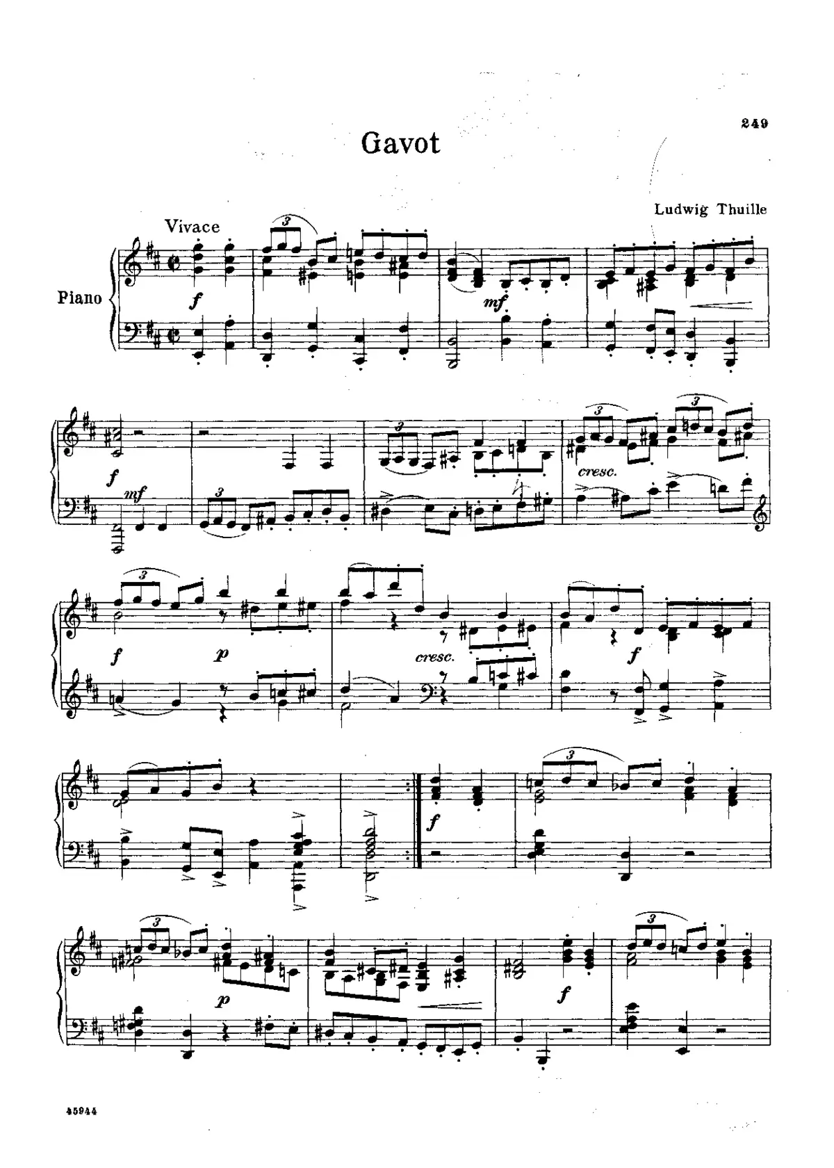 3 Piano Pieces - Page 1