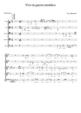 Vivo in guerra mendico