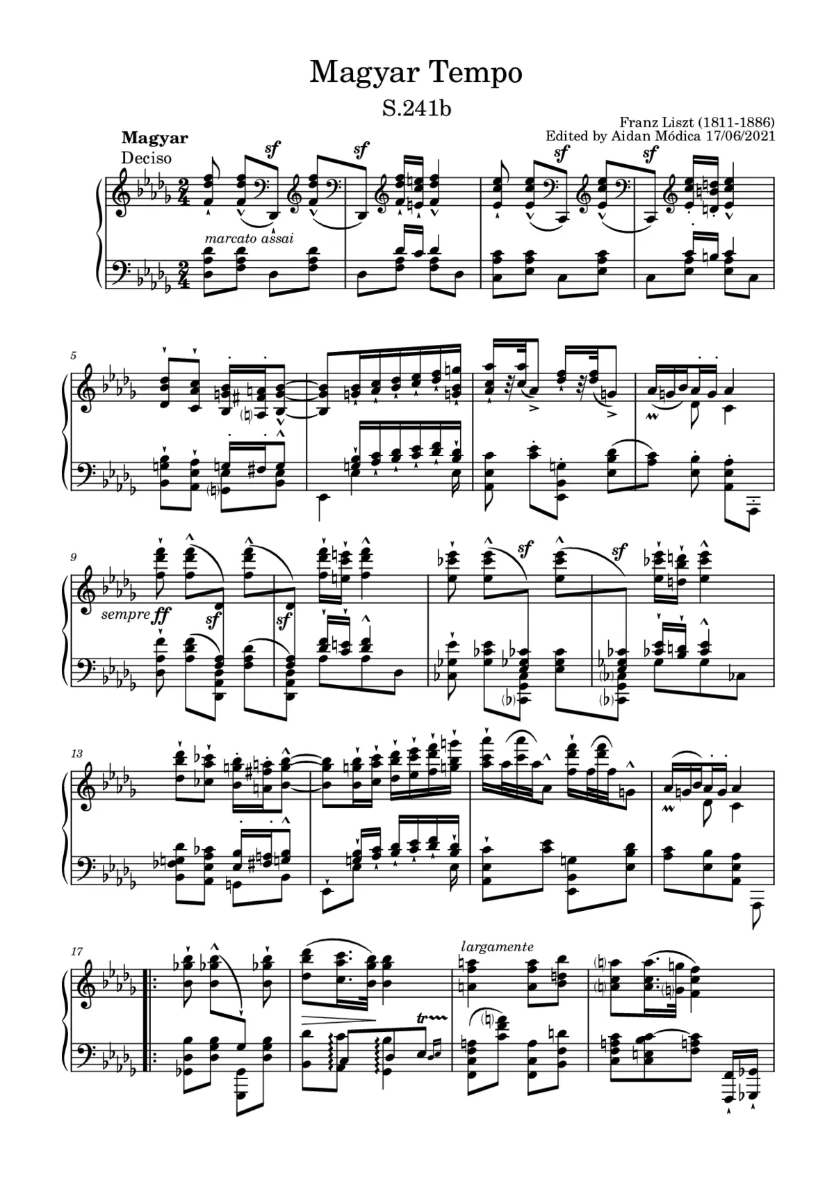 Magyar Tempo - Page 1