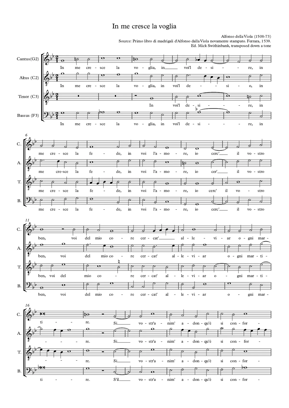 In me cresce la voglia - Page 1