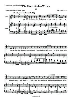 Die Hochländer-Witwe