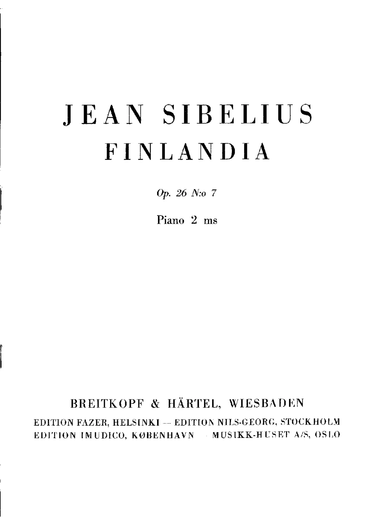 Finlandia - Page 1