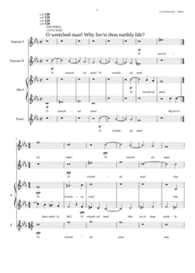 O wretched man! why lov'st thou earthly life