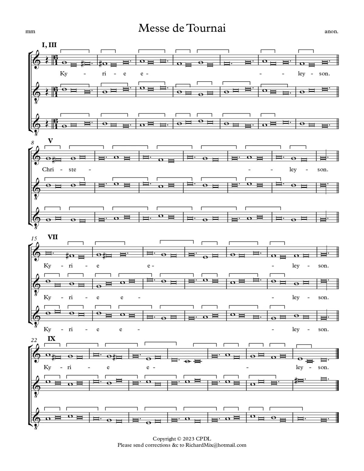 Messe de Tournai - Page 1