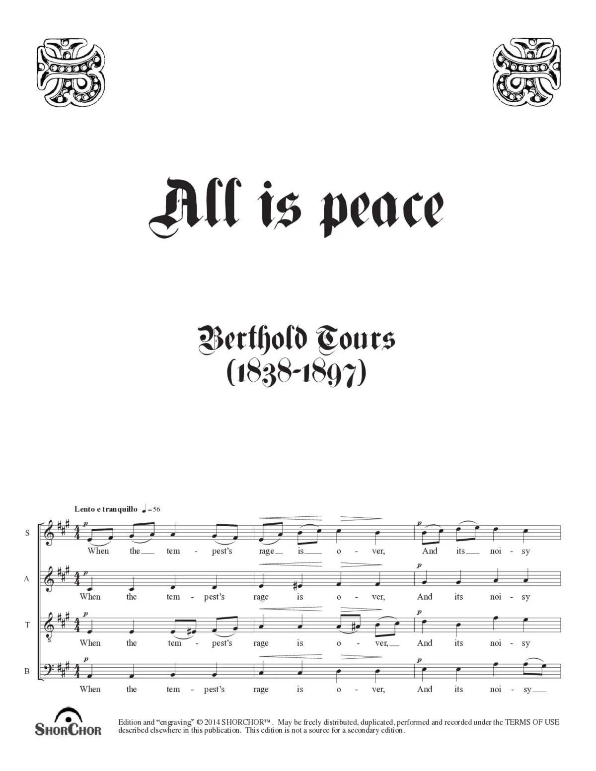 All is peace - Page 1