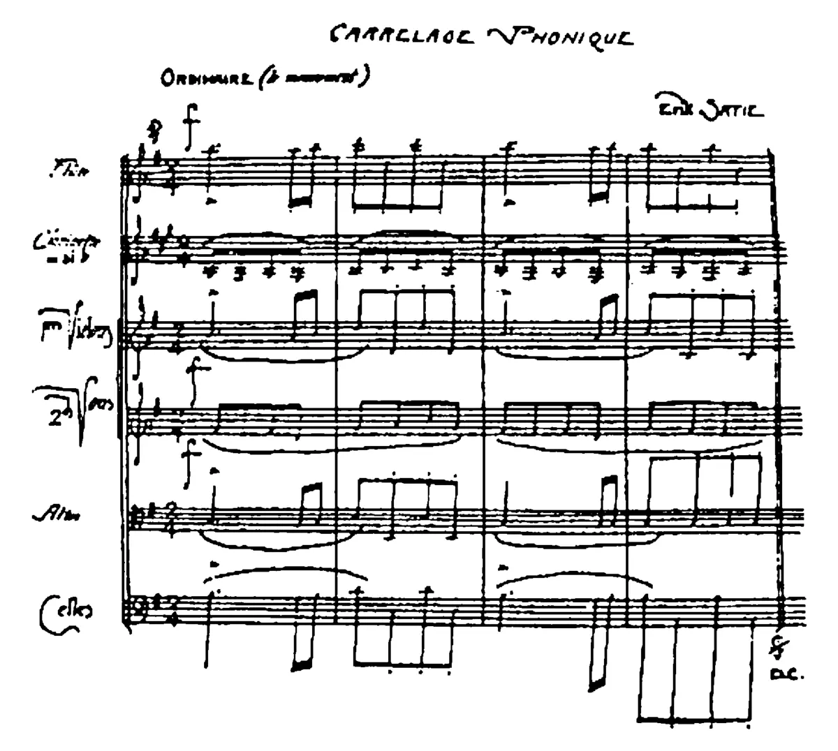 Musique d'Ameublement - Page 1