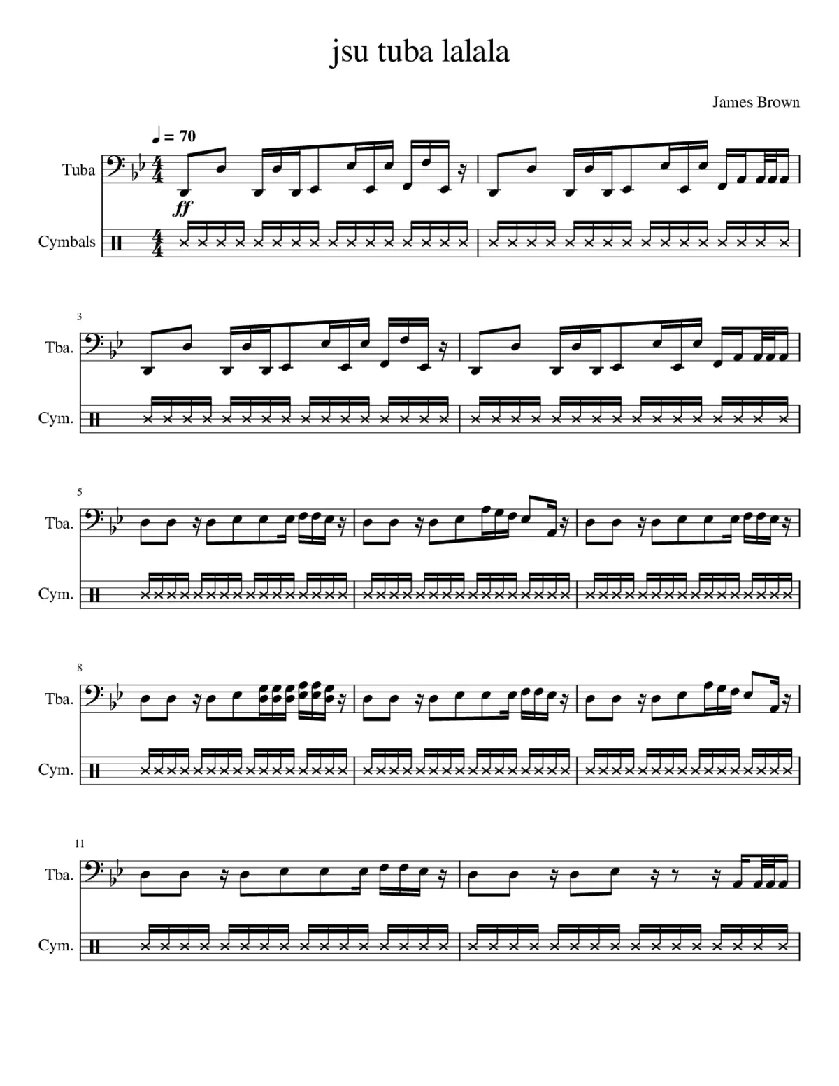 jsu tuba lalala - Page 1