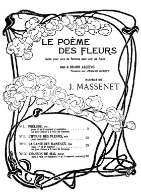 Le poème des fleurs