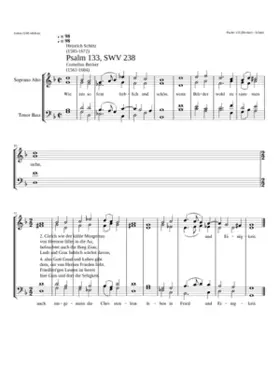 Wie ists so Fein lieblich und schön SWV 238